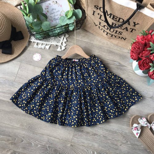 Chân váy hoa kèm quần size đại s - xl-